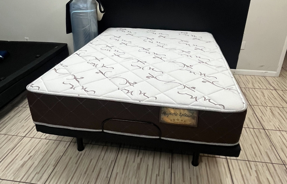 Queen Size Orthopedic Mattress and Box Spring