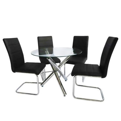 Grace Dining Set Black