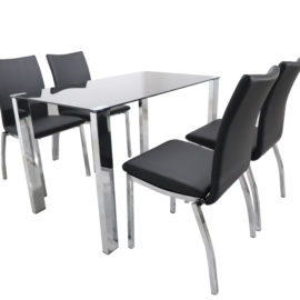 David Dining Set Black