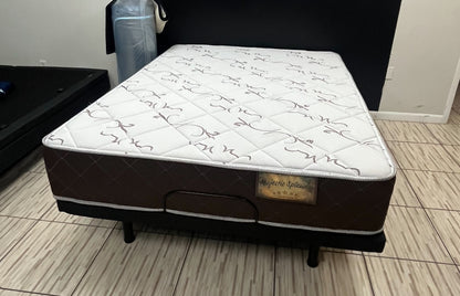 Queen Size Orthopedic Mattress and Box Spring
