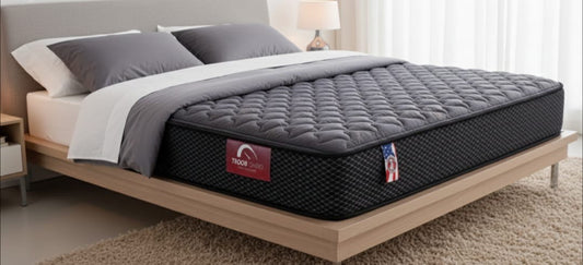 Orthoboost Queen 2-Sided HD foam Pocket Coil Mattress 12Inch