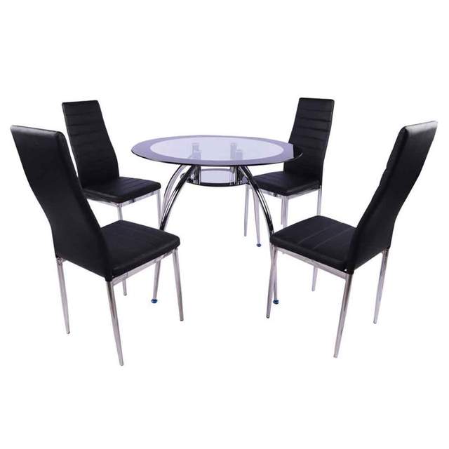 Bella Dining Set Black