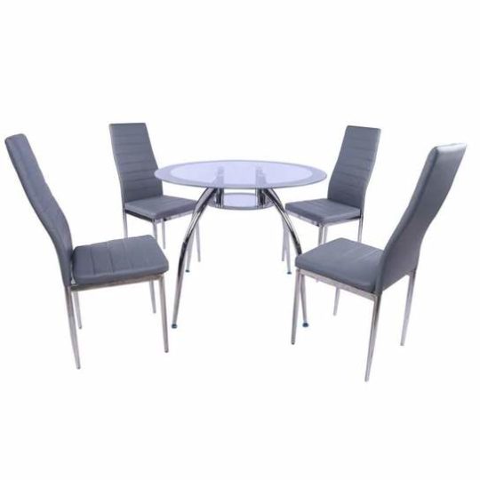 Bella Dining Set Grey