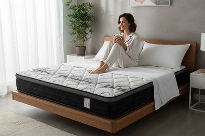 King Size Pillowtop Mattress and Box Spring