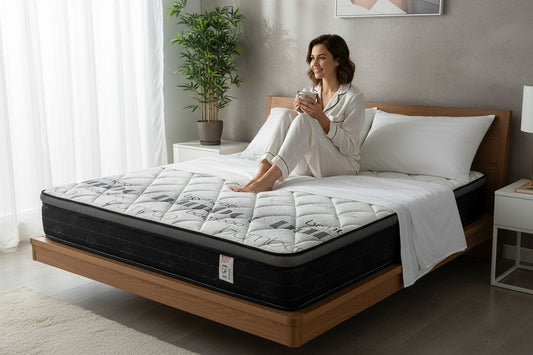 King Size Pillowtop Mattress and Box Spring