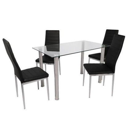 Sophy Dining Set Black