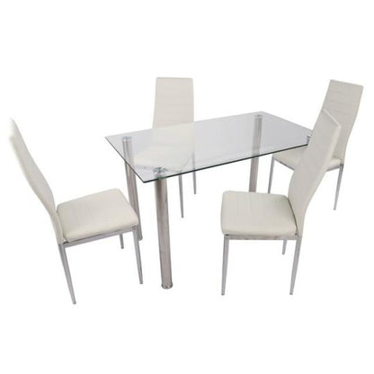 Sophy Dining Set White
