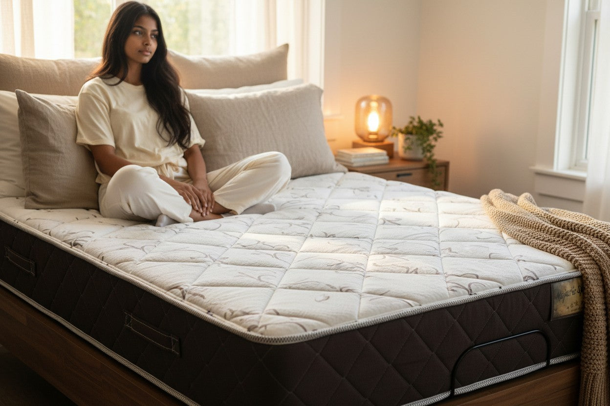 Queen Size Orthopedic Mattress and Box Spring